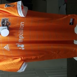 Houston Dynamo Adidas Orange Large Jersey